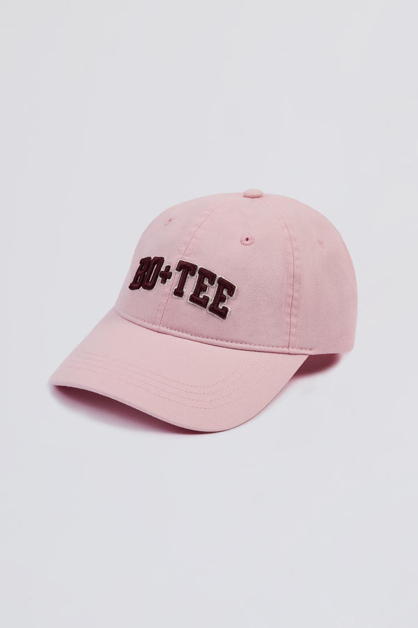 Baseball Cap in Powder Pink